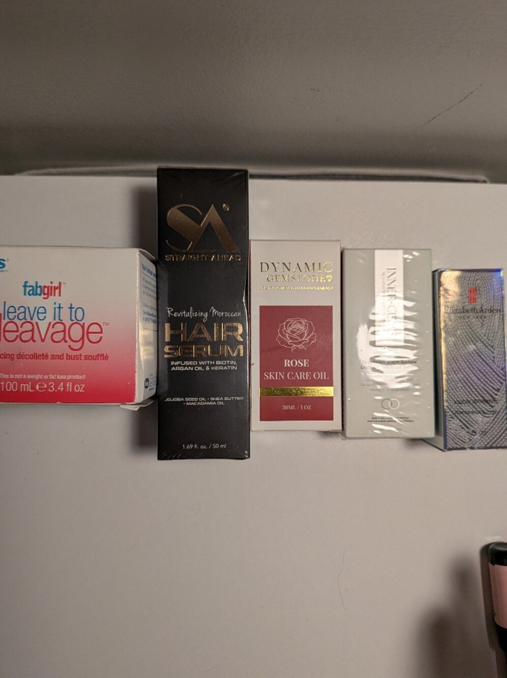Beauty Bundle Number Five Elizabeth Arden Bliss Hair Serum Skincare Lot